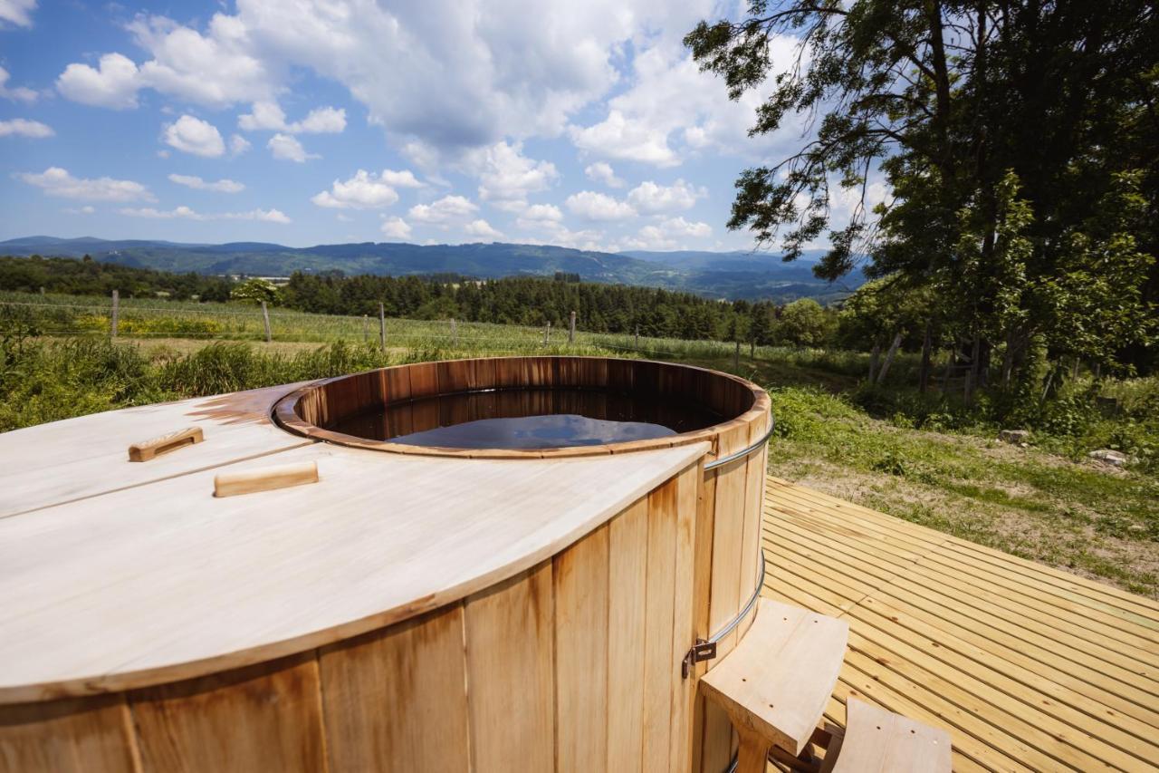 Domaine Du Coq En Pat Acomodação com café da manhã Augerolles Exterior foto